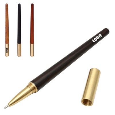 Vintage Wooden Medium Point Ball Pen