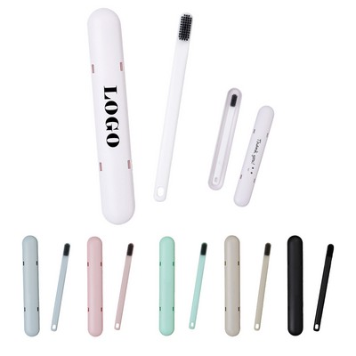 Travel Soft-bristled Toothbrush Case