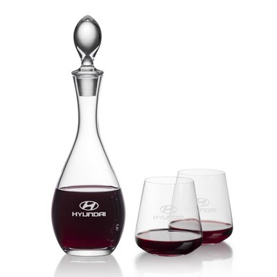 Malvern Decanter & Breckland Stemless Wine
