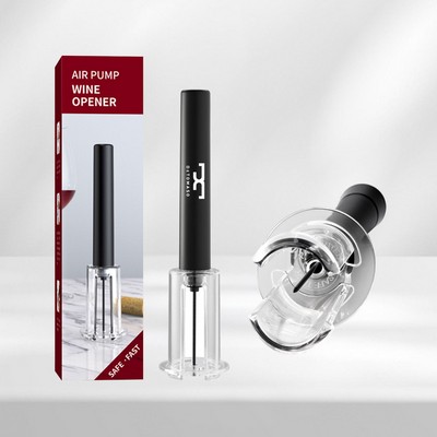 WineVault Pressure Wine Opener – Air Pump Technology & Stainless Steel Needle