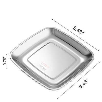 Stainless Steel Square Plate