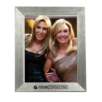 Monte Carlo Collection 8" x 10" Silver Leaf Frame