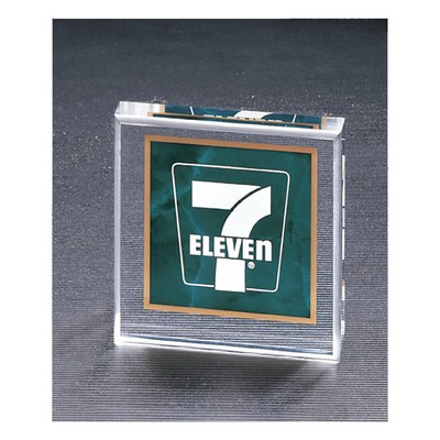 Square Acrylic Paperweight