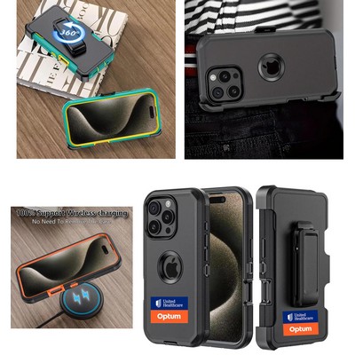 iBank ® Shockproof Case compatible with iPhone 16 Pro Max