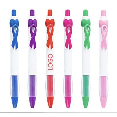 Ballpoint Ben With Colored Bow Ribbon