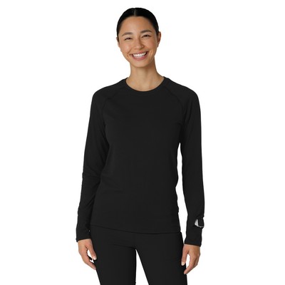 Wink Layers - Women's Watch Window Underscrub Tee