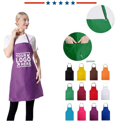 Plain Bib Cooking Kitchen Apron