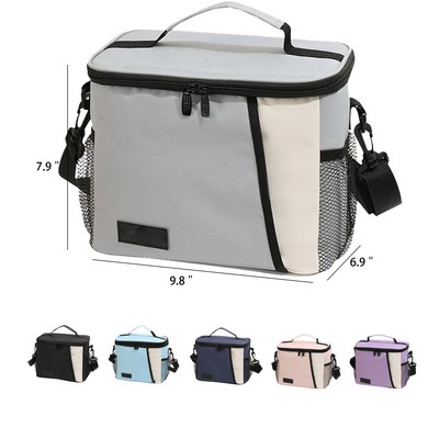 Lunch Bag With Pockets Reusable Lunch Box
