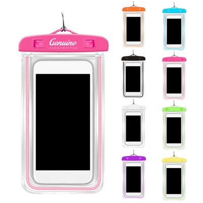 Glow In Dark Waterproof Cell Phone Bag