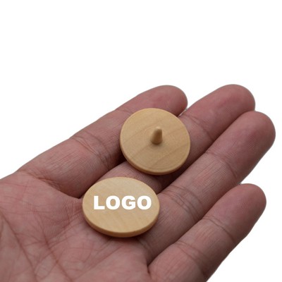 0.75Inch Wooden Golf Ball Marker