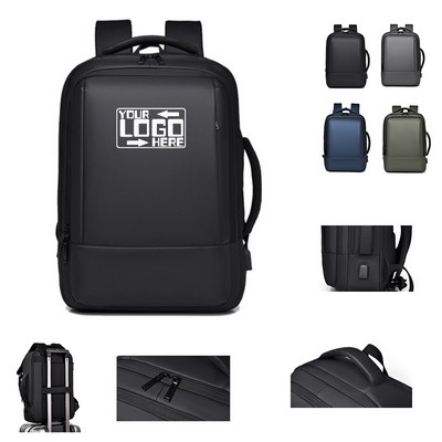 Business Travel Waterproof Laptop Backpack