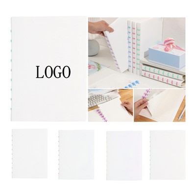 Mushroom Button Loose-leaf Notebook(A5)