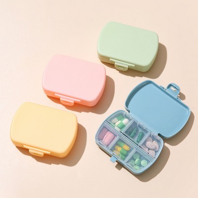 6-Compartment Pill Box