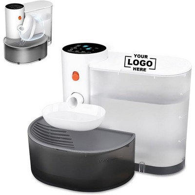 Cat Water Fountain with Quiet Pump for Pets
