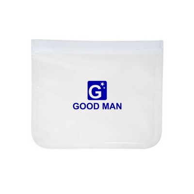 PEVA Reusable Zip Food Storage Bag