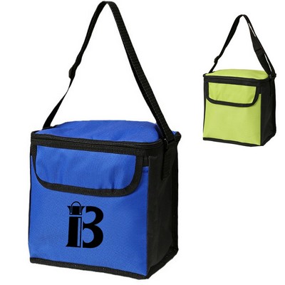 Handheld portable thick aluminum foil square lunch box bag
