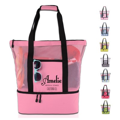 Separable Mesh Beach Bag