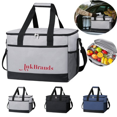 Large Cooler Collapsible Insulated Lunch Bags 35 L