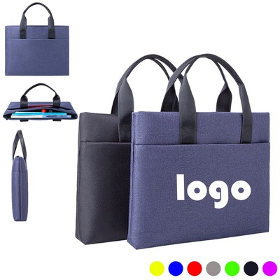 Oxford Cloth Study Materials Bag Carrying Briefcase