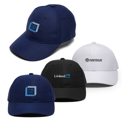 Poly Strapback Baseball Cap (QuickShip - 3-4 Weeks)