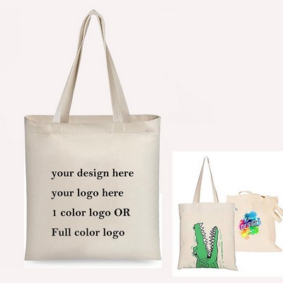 Cotton Canvas Tote Bag