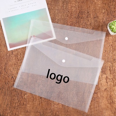 A4 Envelope Style Plastic File Bag