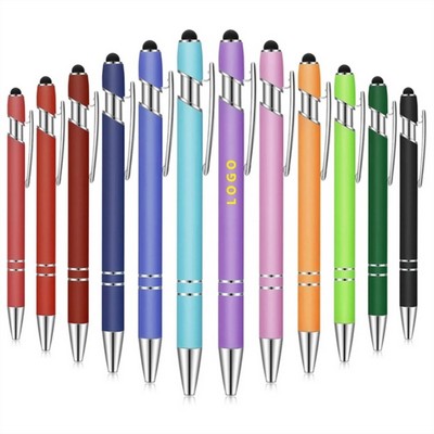 2 In 1 Ballpoint Pen With Stylus Tip