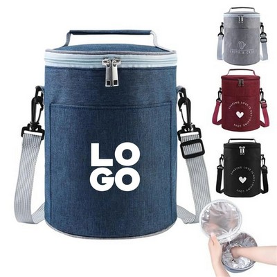 Circular Thermal Tote Bag