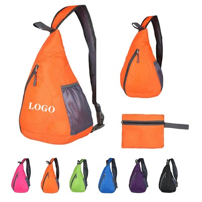 Versatile Polyester Crossbody Bag - 8 Ways to Wear