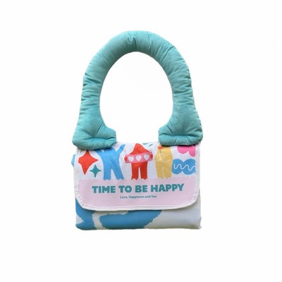 Customize Full color Printed Beach Mat Camping Blanket