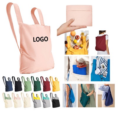 3-in-1 Convertible Canvas Backpack