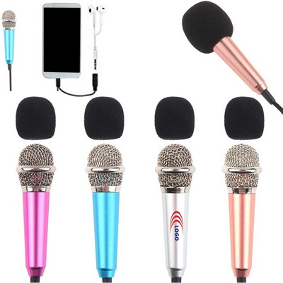 Mini Colorful Metal Microphone