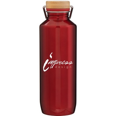 25 oz h2go Grove Water Bottle (Red)