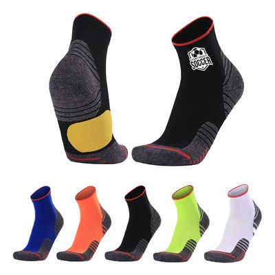 Thick Terry Mid-Calf Running Socks