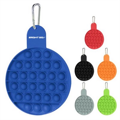 Pop Circle Stress Reliever Keychain