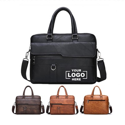 PU Laptop Crossbody Bag