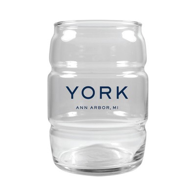 16oz Barrel Glass