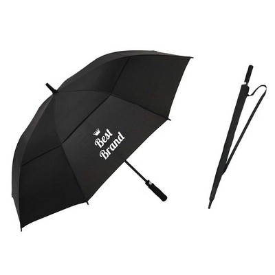 Large Automatic Double-Layer Long Handle Business Umbrella
