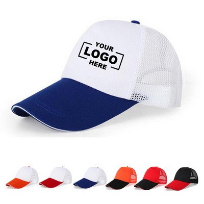 5 Panel Unisex Mesh Baseball Cap