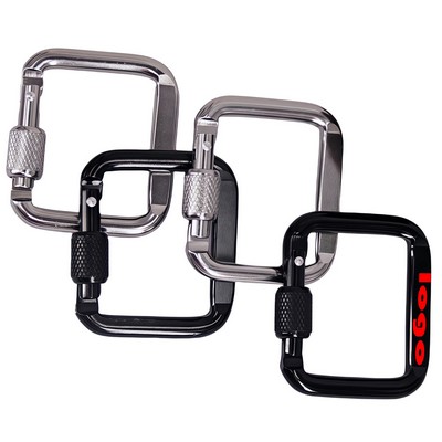 Durable Square Aluminum Carabiners