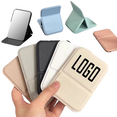 PU Folding Carry-on Mirror