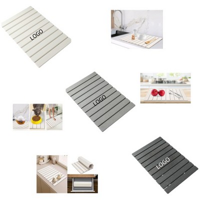 Diatomaceous Earth Drying Mat For Kitchen Counter And Bathroom Floor
