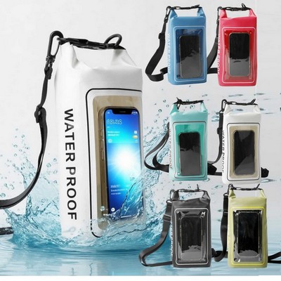 2L Waterproof Bag with Touchscreen Pocket