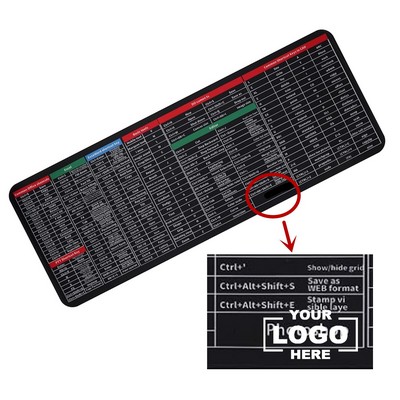 Quick Key Super Large Anti-Slip Keyboard Pad