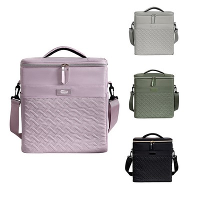 Large Insulated Cooler Bag with Handle and Shoulder Strap