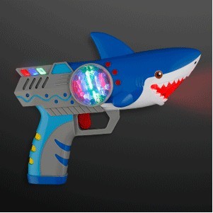 Shark Gun Spinning Light Toy - BLANK