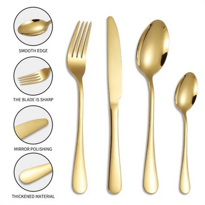 24 pieces Stainless Steel Cutlery Set