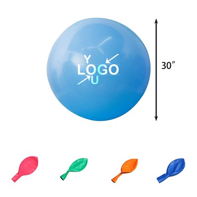 Large Round Latex Balloon