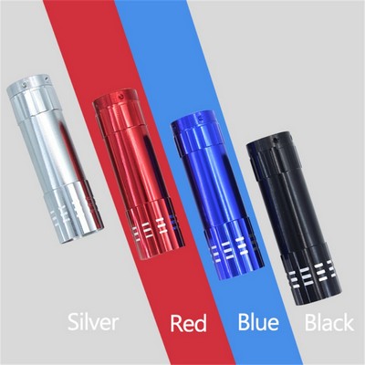 Compact LED Keychain Flashlight with Battery