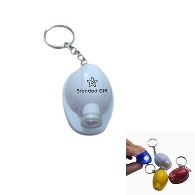 LED Hard Hat Keychain Light